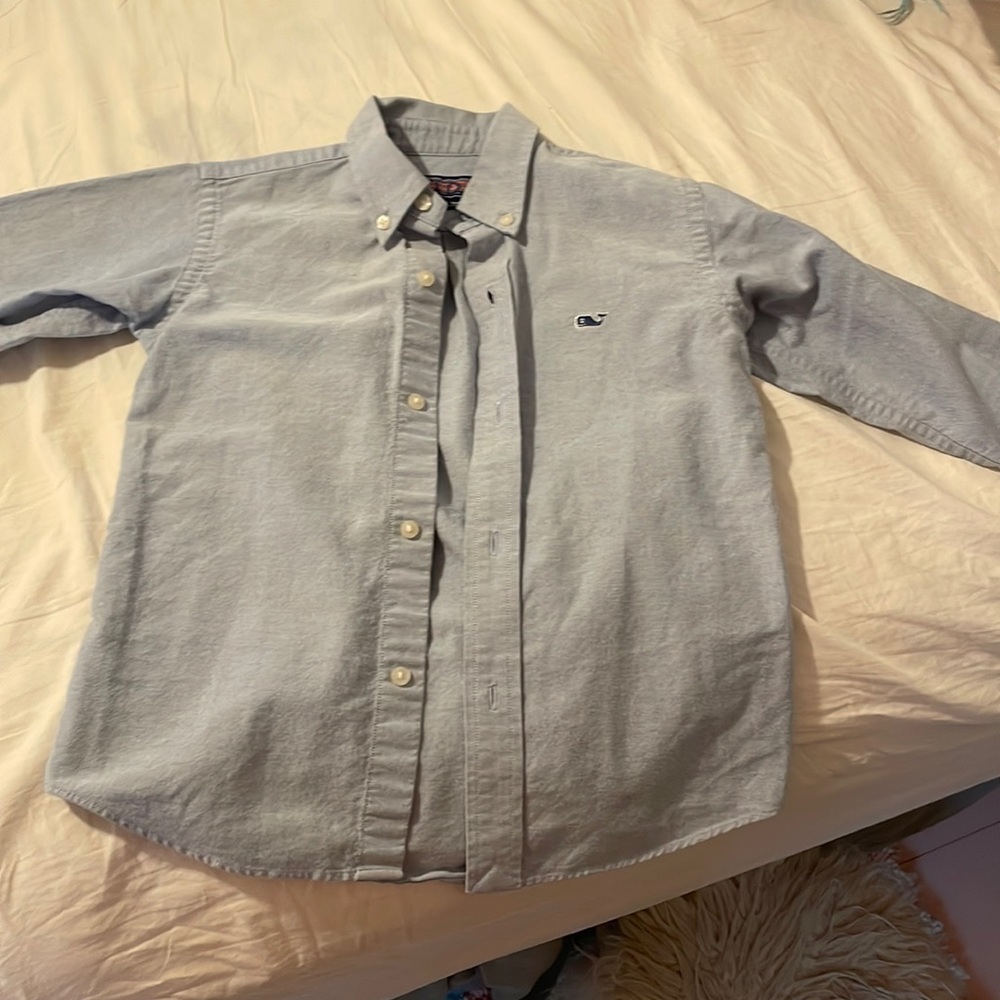 Little boy button down
